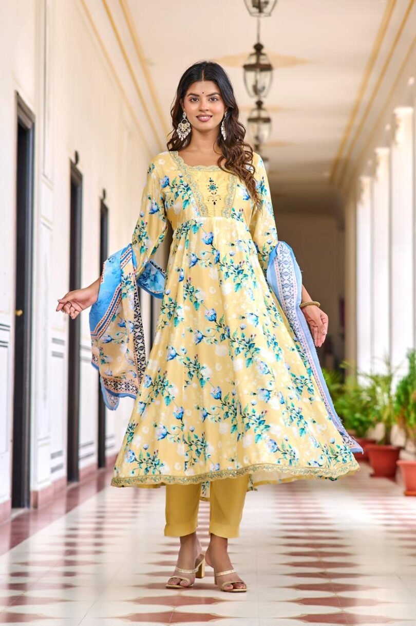 Vanhula Print Kurta