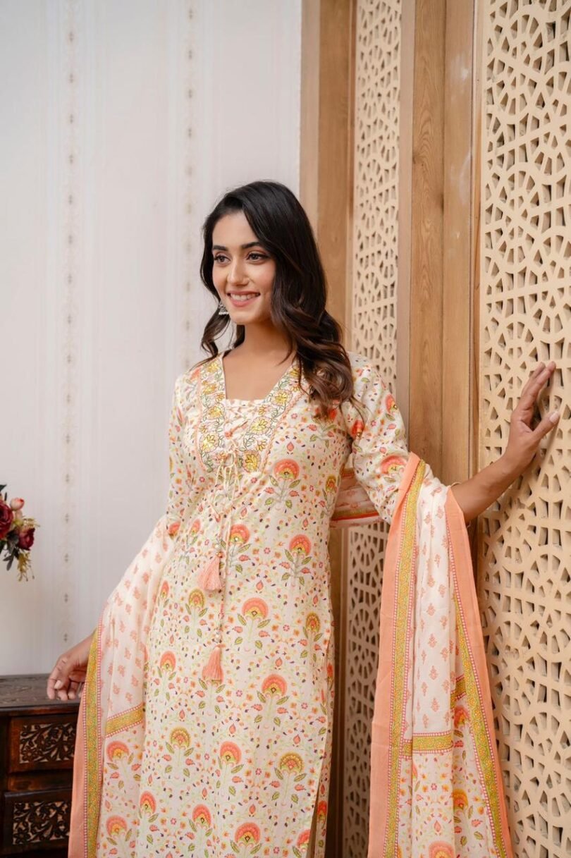 Kurta Dupatta pant Set